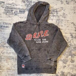 East Coast Cannabis D.A.R.E. "Adventure" Mineral Wash Hoodie Gray Men's S